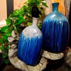 Blue Decor vases